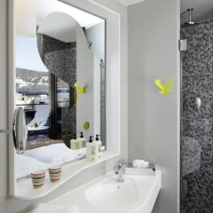 25hours Hotel Zürich West 4* Номер Platinum с различными типами кроватей фото 6