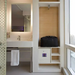 Отель Yotel New York at Times Square 3* Стандартный номер с различными типами кроватей фото 4