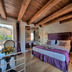 Отель Trevi Palace Luxury Inn Улучшенный люкс с различными типами кроватей