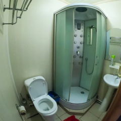 Хостел Хабаровск B&B Кровать в общем номере с двухъярусной кроватью фото 21