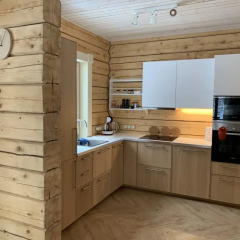 База Отдыха Forrest Lodge Karelia Улучшенный шале с разными типами кроватей фото 30