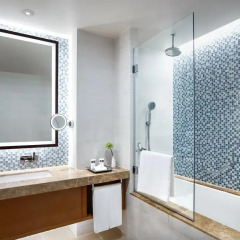 Отель Al Ghurair Rayhaan by Rotana Номер категории Премиум с различными типами кроватей фото 7