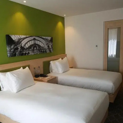 Отель Hampton by Hilton Antwerp Central Station 3* Стандартный номер с различными типами кроватей фото 2