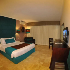Отель White Rose Kuta Resort, Villas & Spa 4* Номер Делюкс с различными типами кроватей фото 2
