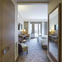 Отель Hilton Milan 4* Номер Делюкс с различными типами кроватей фото 8
