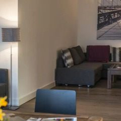 Отель Penthouse Stephansplatz Люкс с различными типами кроватей фото 32