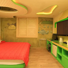 Haeundae Grimm Hotel 2* Номер Делюкс с различными типами кроватей фото 10