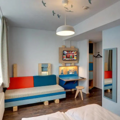 Meininger Hotel Hamburg City Center Гамбург комната для гостей фото 5
