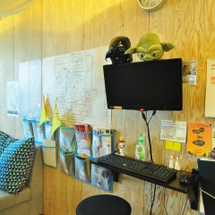 Отель Backpackers Inside Кровать в мужском общем номере с двухъярусной кроватью фото 8