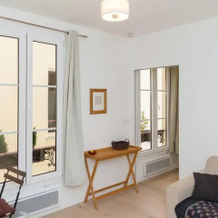 Отель Residence Aurmat a Boulogne-Billancourt Улучшенные апартаменты с различными типами кроватей фото 5