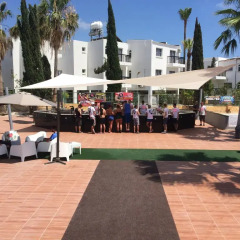 Отель Pambos Napa Rocks Hotel - Adults Only Кипр, Айя-Напа - 13 отзывов об отеле, цены и фото номеров - забронировать отель Pambos Napa Rocks Hotel - Adults Only онлайн помещение для мероприятий фото 2