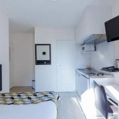 Отель Residence Aurmat a Boulogne-Billancourt Студия с 2 отдельными кроватями фото 4