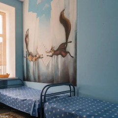 Hostel Aquarel Кровать в общем номере с двухъярусной кроватью фото 37