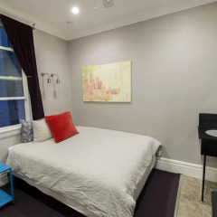 Отель USA Hostels San Francisco Номер с общей ванной комнатой с различными типами кроватей (общая ванная комната) фото 8