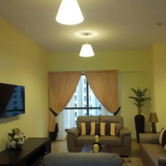Отель Jumeirah Beach Residence S2 4 Bedroom комната для гостей фото 3