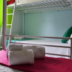 Ria Hostel Alvor Кровать в женском общем номере с двухъярусной кроватью фото 3