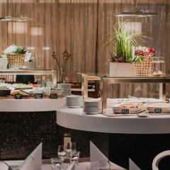 Отель Tallink Hotel Riga Латвия, Рига - 11 отзывов об отеле, цены и фото номеров - забронировать отель Tallink Hotel Riga онлайн питание фото 3