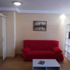 Апартаменты Apartment Red and White Студия с различными типами кроватей фото 15