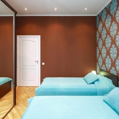 Отель Rigaapartment Gertruda 3* Стандартный номер с 2 отдельными кроватями (общая ванная комната) фото 2