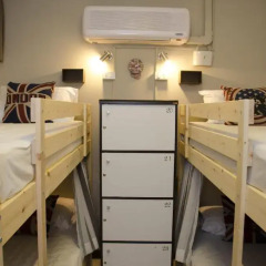 I-Sleep Silom Hostel Семейный номер категории Эконом с двуспальной кроватью фото 7