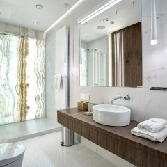 Отель Apartamenty Sky Tower ванная