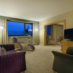 Отель Hilton Budapest City 5* Представительский люкс с различными типами кроватей фото 3