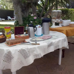 Отель Finca La Luz Bed & Breakfast питание
