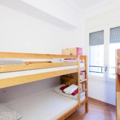 Хостел WOW Barcelona Кровать в общем номере с двухъярусной кроватью фото 3