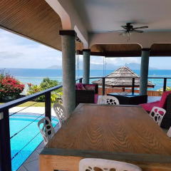 Отель Te Tavake by Tahiti Homes Французская Полинезия, Пунаауиа - отзывы, цены и фото номеров - забронировать отель Te Tavake by Tahiti Homes онлайн балкон