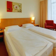 Hotel Residence am Hauptbahnhof 3* Стандартный номер с различными типами кроватей фото 5