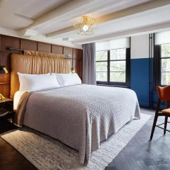 Отель The Hoxton, Amsterdam 4* Номер Делюкс с различными типами кроватей фото 7
