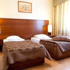 Гостиница Верховина на Окружной 3* Стандартный номер 2 отдельные кровати фото 2