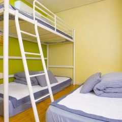 KW Hongdae Hostel Номер категории Эконом с различными типами кроватей фото 2