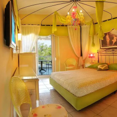 Отель Antigoni Beach Resort 4* Стандартный номер двуспальная кровать фото 7
