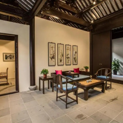 Отель Suzhou Shuian Lohas Вилла с различными типами кроватей фото 7