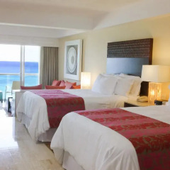 Отель Grand Fiesta Americana Coral Beach Cancun 5* Полулюкс Ocean view с двуспальной кроватью фото 6