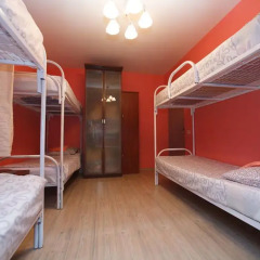 Hostel na Preobrazhenke Tut Zhivut Кровать в мужском общем номере с двухъярусной кроватью фото 3