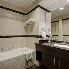 Abidos Hotel Apartment, Dubailand 4* Улучшенные апартаменты с различными типами кроватей фото 4