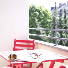 Отель Frederics München City Schwabing балкон
