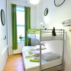 Kiez Hostel Berlin Стандартный номер с двуспальной кроватью (общая ванная комната) фото 10