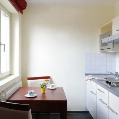 Отель SchlafGut AppartementHotel 3* Улучшенный номер с различными типами кроватей фото 4