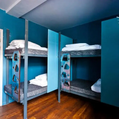 Clink78 Hostel Стандартный семейный номер с двуспальной кроватью (общая ванная комната) фото 2