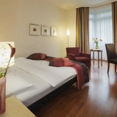 Movenpick Hotel München Airport 4* Стандартный семейный номер с двуспальной кроватью фото 2