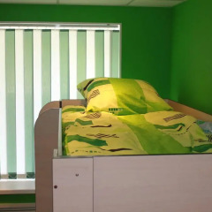 Хостел FoxHole Кровать в общем номере двухъярусные кровати фото 9