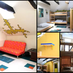 Pogo Hostel Кровать в общем номере