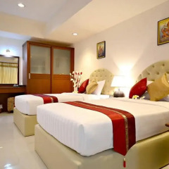 True Siam Phayathai Hotel 3* Стандартный номер с различными типами кроватей фото 16