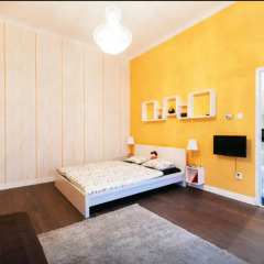 Апартаменты Bpm - Sunny Apartment Будапешт комната для гостей фото 2