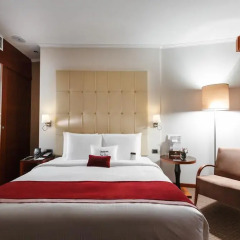 Гостиница DoubleTree by Hilton Novosibirsk 4* Стандартный номер с разными типами кроватей фото 13