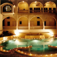 Отель Mandawa Haveli бассейн