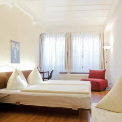Отель Goldener Schlüssel 3* Стандартный номер с различными типами кроватей фото 8